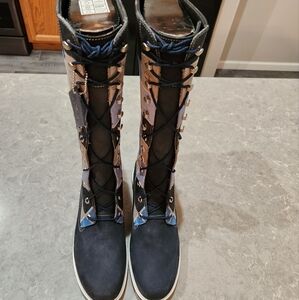Womens Timberland Patchwork Boots